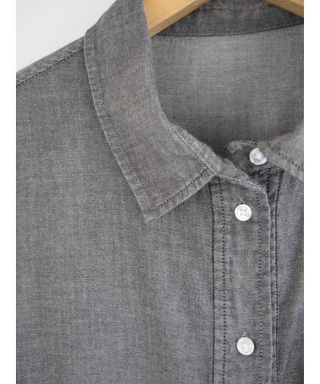 「COTTON BOIL DENIM」シャツブラウス