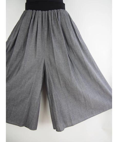 「BOIL LAWN DENIM」ガウチョパンツ