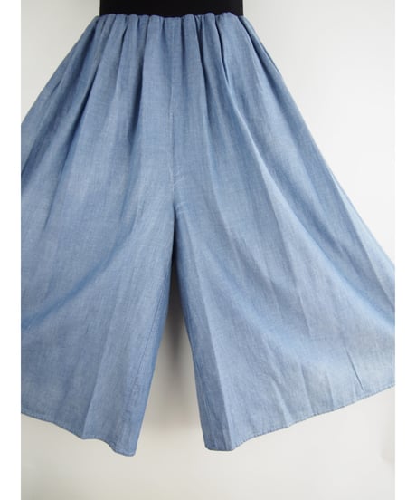「BOIL LAWN DENIM」ガウチョパンツ