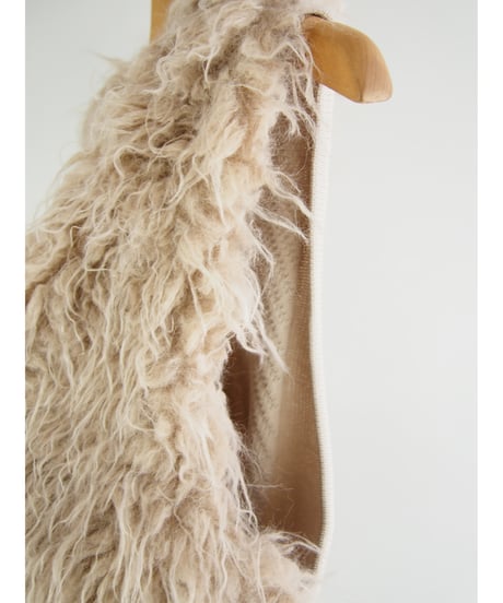 「エアリーファー＋ストレッチドライニット」ドッキングベスト