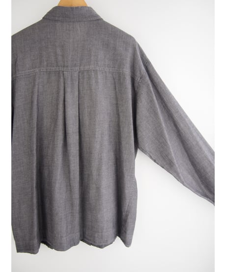 「COTTON BOIL DENIM」シャツブラウス