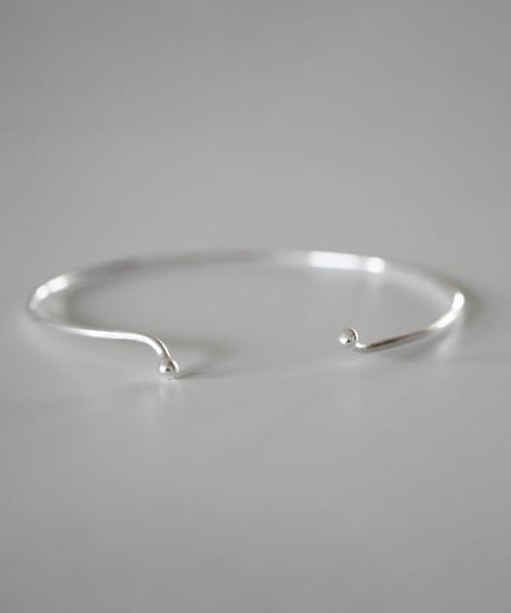 click bangle (silver)