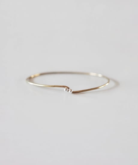 click bangle (brass)