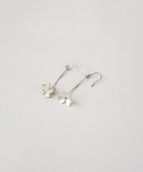 Katabami  earring/pierce (silver)