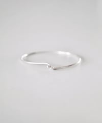 click bangle (silver)