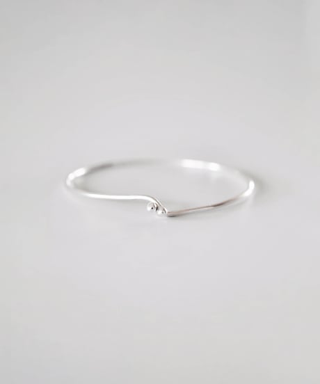 click bangle (silver)
