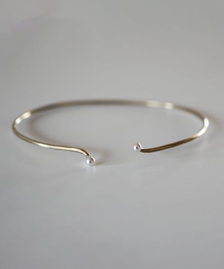 click bangle (brass)