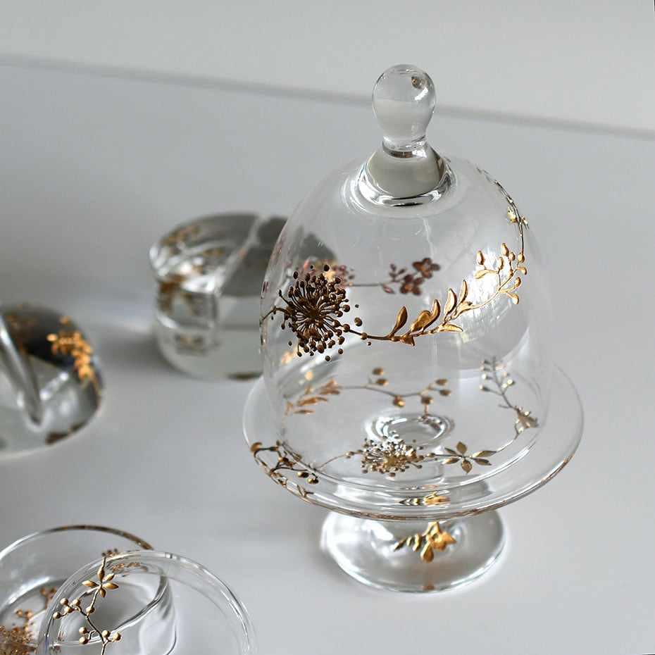ガラスドーム garland/時澤真美 016091-4-762 | 富山ガラス工房