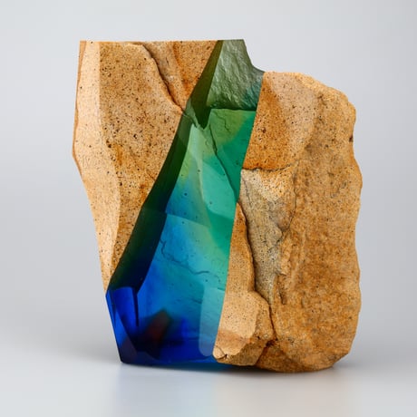 【Glass Art Pot展示作品】Symbiosis#40/岩坂卓