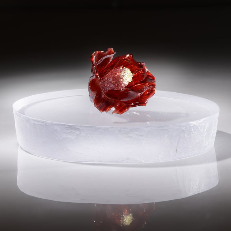 Glass Art Pot展示作品】陽をうけて/小曽川瑠那 | 富山ガラス工房