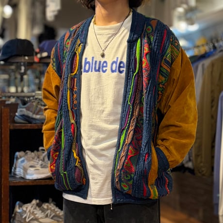 1990's "COOGI" 3D Knit Cardigan  SIZE：L