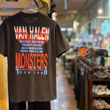 1980's "VAN HELEN"  Short Sleeve Tee  SIZE：Medium