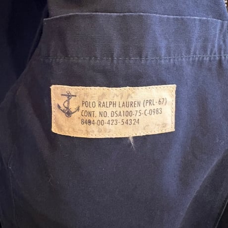 1990's "Ralph Lauren" Cotton Riders Jacket  SIZE：Medium