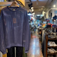 NEW "STUSSY"  Cotton Mesh LS Crew  SIZE：L