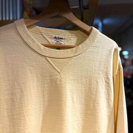NEW "Jackman"  Dotsume Rib L/S Tee  SIZE：M,L