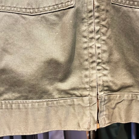 1960's "Carhartt×HEADLIGHT×FINCK" COTTON SATIN WORK JACKET SIZE : M