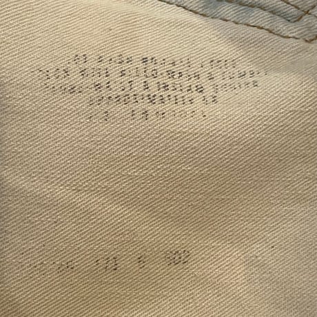 1960's "LEVI'S" 502 BIG E SIZE : W31.5 L 26