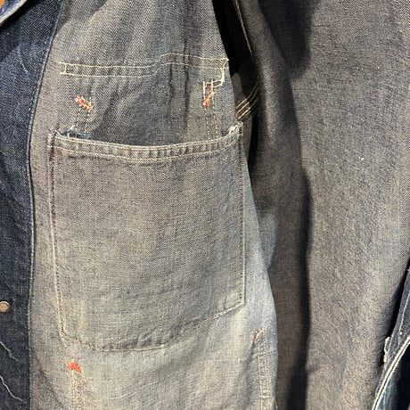 1960's "BIG MAC" DENIM COVER ALL SIZE : M