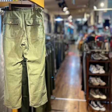 1950's "U.S.ARMY" 13 Stars Baker Pants SIZE : W30 L30.5