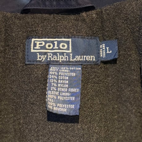 1990's "Polo by Ralph Lauren"  Field Coat  SIZE：L