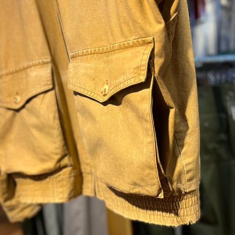 1980's "L.L.Bean" A-2 TYPE COTTON JACKET SIZE : M