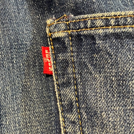 1960's "LEVI'S" 502 BIG E SIZE : W31.5 L 26