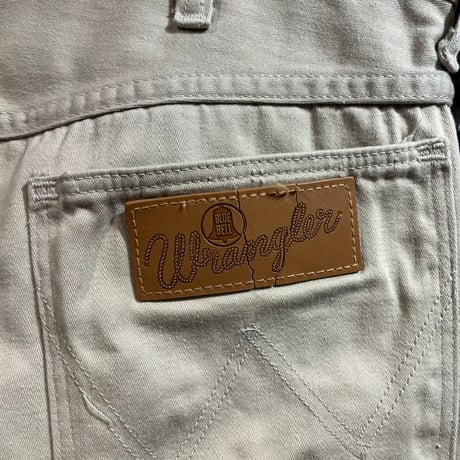 1960's "Wrangler" 33MWZ COTTON SATIN PANTS SIZE : W32 L30
