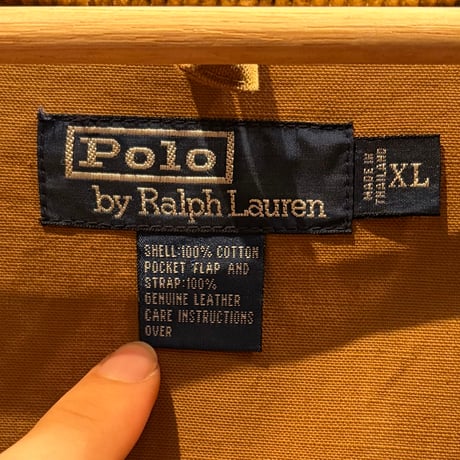 1990's "Polo by Ralph Lauren"  Hunting Jacket  SIZE：XL