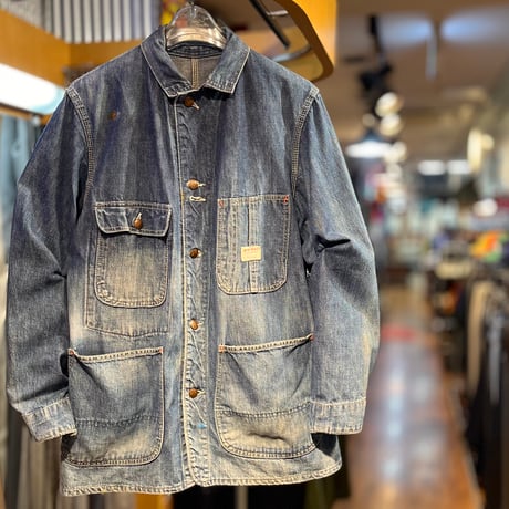 1960's "BIG MAC" DENIM COVER ALL SIZE : M
