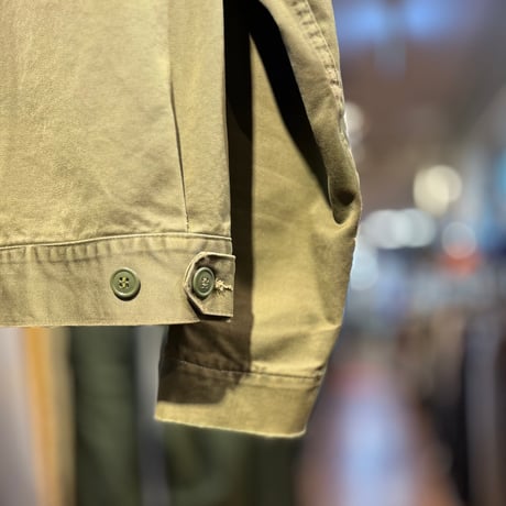 1960's "Carhartt×HEADLIGHT×FINCK" COTTON SATIN WORK JACKET SIZE : M