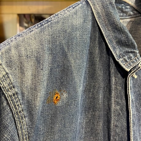 1960's "BIG MAC" DENIM COVER ALL SIZE : M