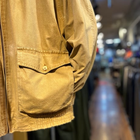 1980's "L.L.Bean" A-2 TYPE COTTON JACKET SIZE : M