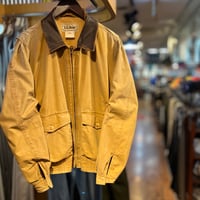 1980's "L.L.Bean" A-2 TYPE COTTON JACKET SIZE : M
