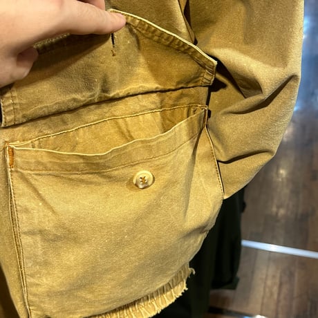 1980's "L.L.Bean" A-2 TYPE COTTON JACKET SIZE : M