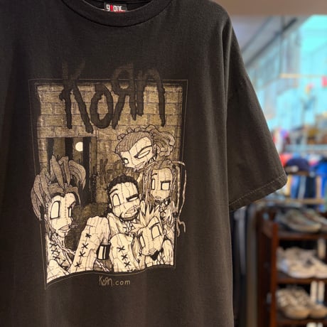 2000's "KORN"  Short Sleeve Tee  SIZE：XL