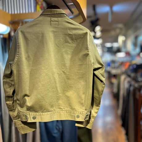 1960's "Carhartt×HEADLIGHT×FINCK" COTTON SATIN WORK JACKET SIZE : M