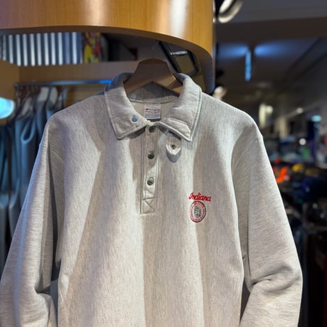 1990's "Champion" Reverse Weave  Half Button  SIZE：XL