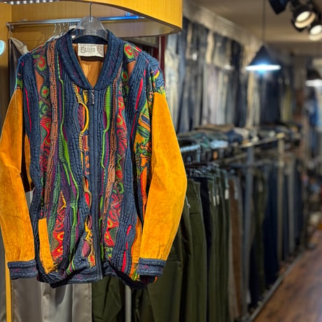 1990's "COOGI" 3D Knit Cardigan  SIZE：L