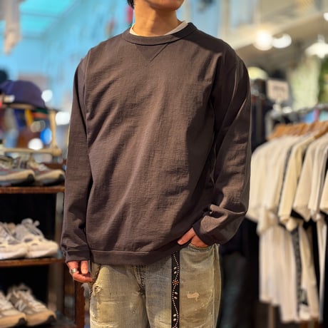 NEW "Jackman"  Dotsume Rib L/S Tee  SIZE：M,L