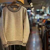 1980's "L.L.Bean"  Birds Eye Sweater  SIZE：M