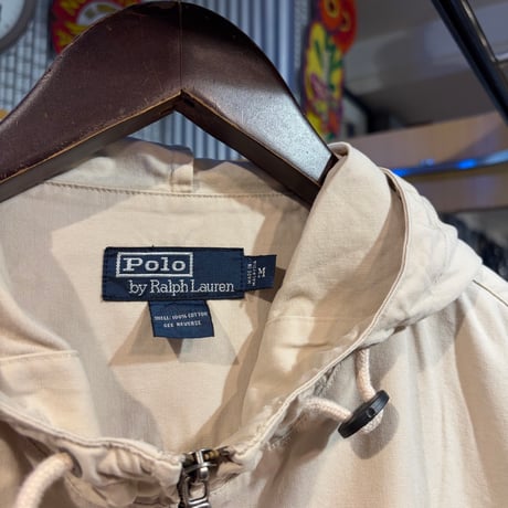 1990's "Polo by Ralph Lauren"  Cotton Foodie Jacket  SIZE：Medium