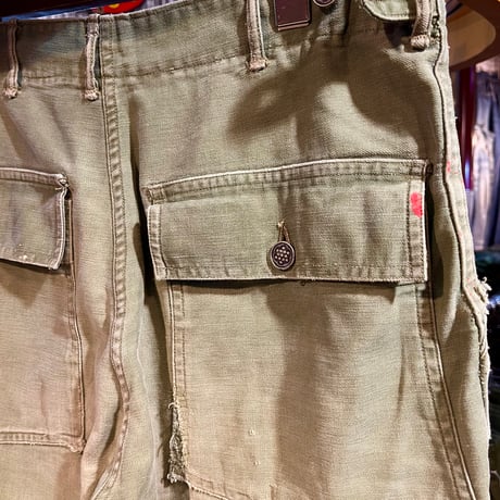1950's "U.S.ARMY" 13 Stars Baker Pants SIZE : W30 L30.5