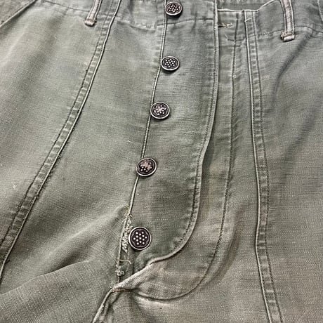 1950's "U.S.ARMY" 13 Stars Baker Pants SIZE : W30 L30.5