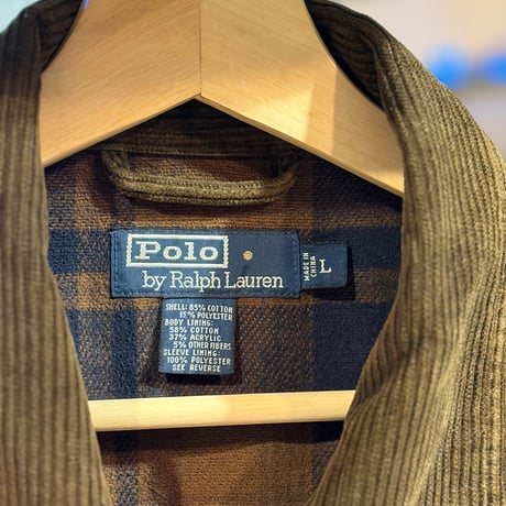 1990's "Polo by Ralph Lauren"  Corduroy Harrington Jacket