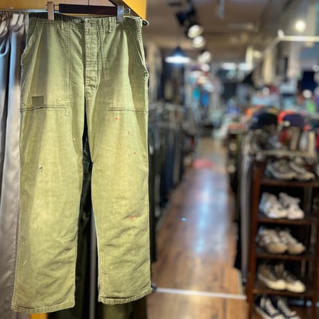 1950's "U.S.ARMY" 13 Stars Baker Pants SIZE : W30 L30.5
