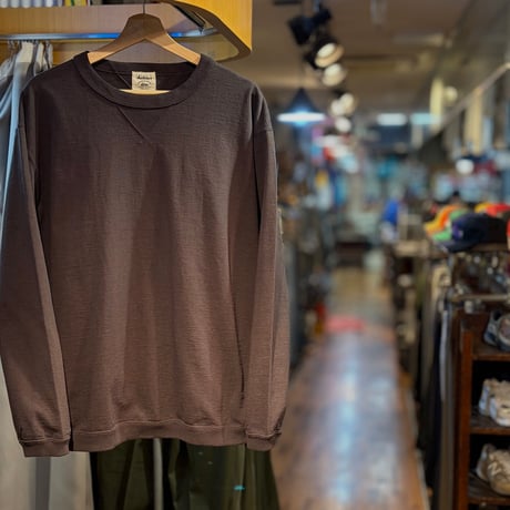 NEW "Jackman"  Dotsume Rib L/S Tee  SIZE：M,L