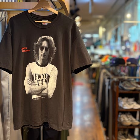 1990's "John Lennon"  Short Sleeve Tee  SIZE：XL