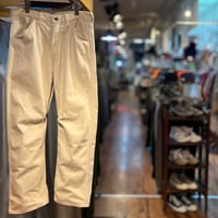 1960's "Wrangler" 33MWZ COTTON SATIN PANTS SIZE : W32 L30