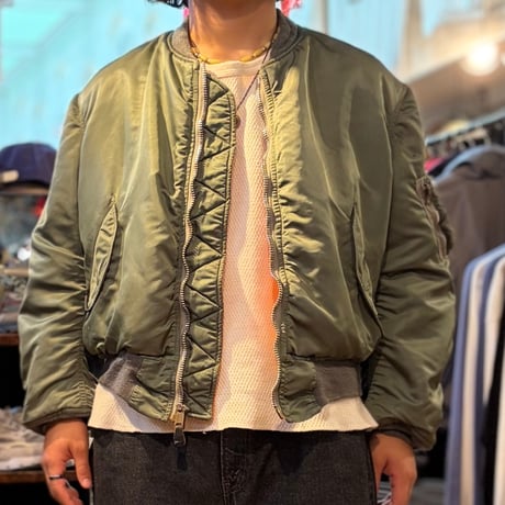 1970's "USAF" MA-1  Flight Jacket  MIL-J-8279E  SIZE：L