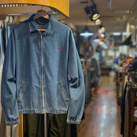 1980's "Polo by Ralph Lauren"  Denim Swing Top  SIZE：M